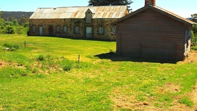 The Prince of Wales stables, 1840s Tasmanian heritage sandstone stables