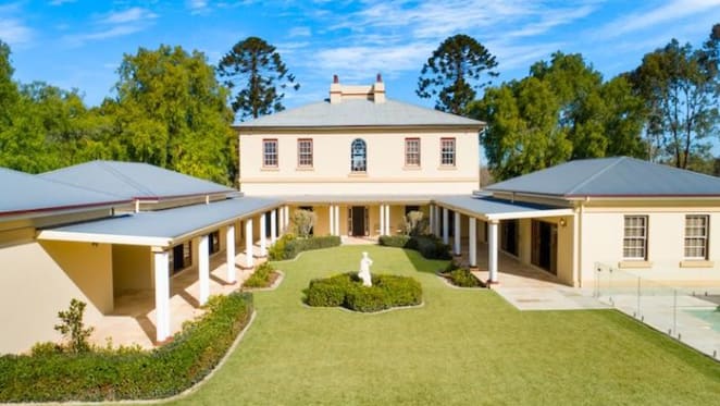 Heritage-listed 1839 Georgian mansion Horningsea Park listed