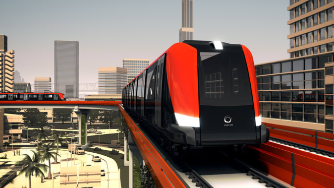 New rail technology: Alstom's Axonis light metro
