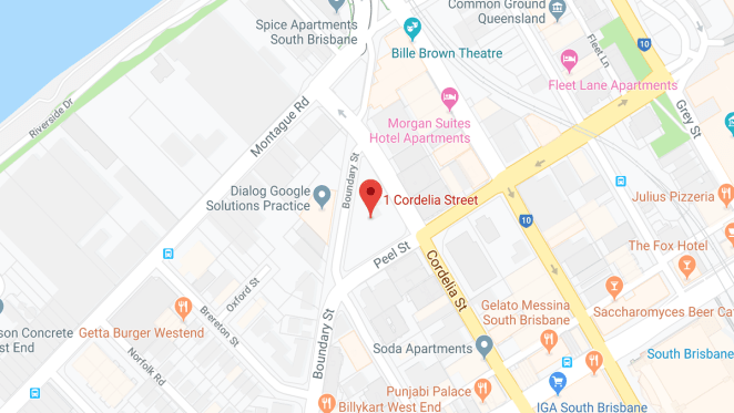 Brisbane One location