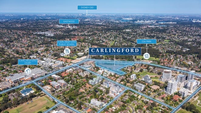 Harry Triguboff's Meriton spends nearly $70 million on Carlingford apartment development site