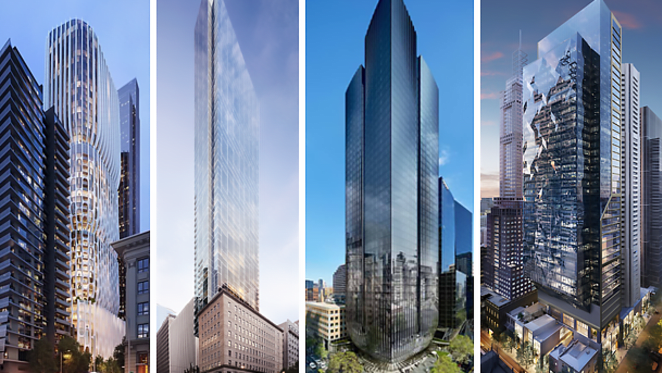 Melbourne's Collins Street continues to soar as construction heats up
