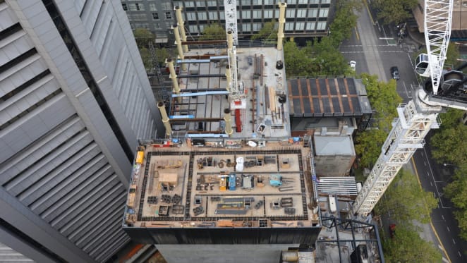 A snapshot of Melbourne's construction - May 2018