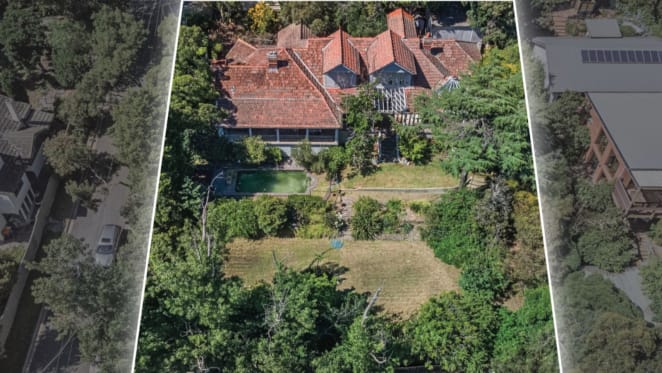 Kew residential site marketed as having high end luxury residential development potential listed