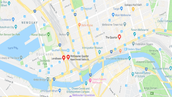 Melbourne Quarter location