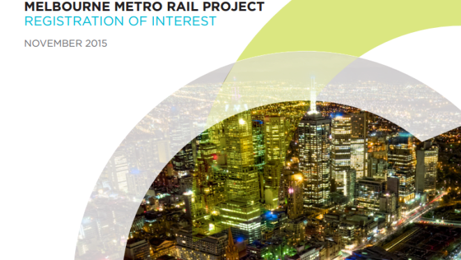 Melbourne Metro Authority seeks industry registrations of interest