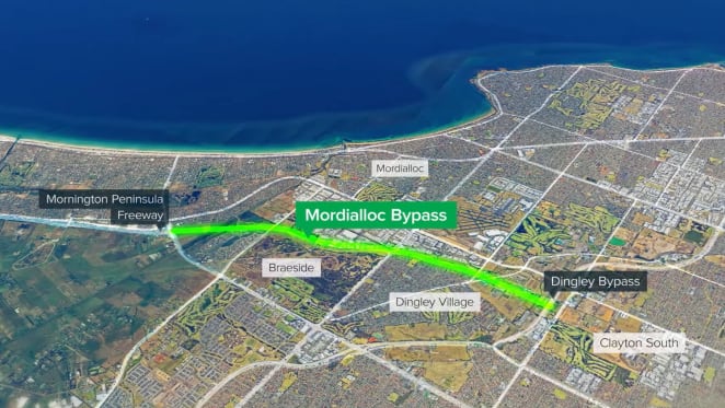Mordialloc bypass now a freeway