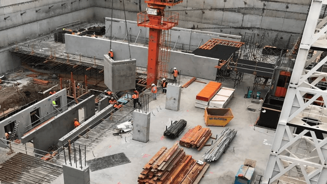 East Central Tower construction update