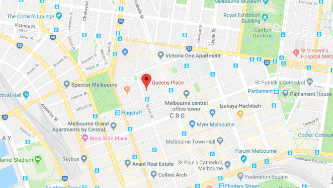 Queens Place location