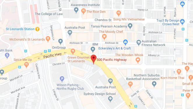 The Landmark location