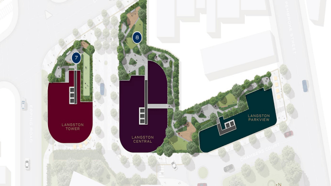 The Langston Tower, Epping amenities