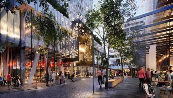'Eat Street' light rail transformation underway