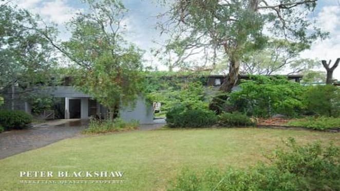 Mid-century modern style Campbell, Canberra trophy home listed
