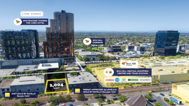 Chinese developer secures Box Hill development site for $8.25 million