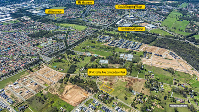 Development site in south-west Sydney listed
