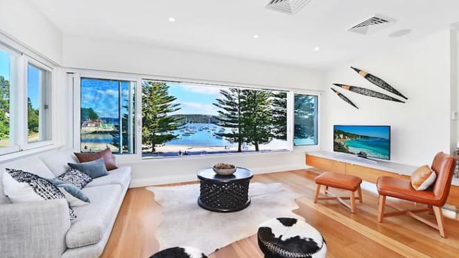 Former Jim Beam boss lists Manly Cove house