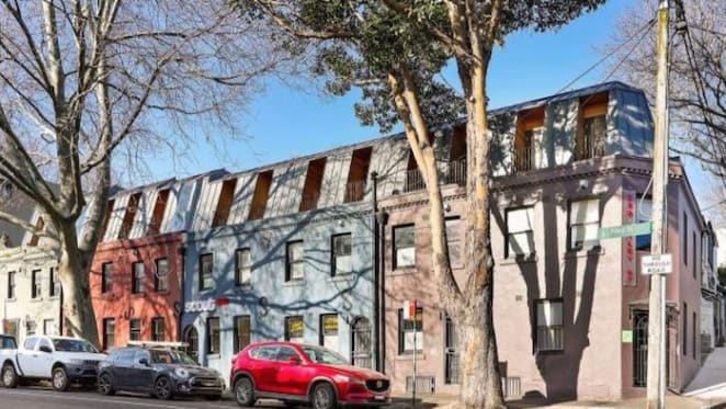 Nine Surry Hills terraces listed in one line