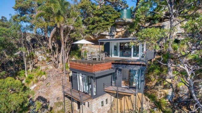 Lawyer David Maloney lists Great Mackerel Beach weekender