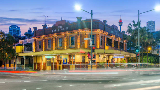 Pub patriarch Arthur Laundy purchases The Bells Hotel in Woolloomooloo
