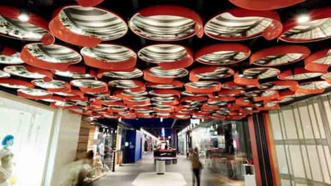 Unexpected video art comes to life at Melbourne Central