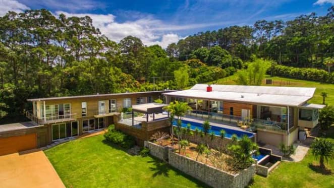 Eureka's six-star Ad Astra trophy home listed in Byron Bay hinterland