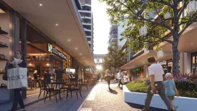 Shopping comes to the doorstep of residents of Avantra in Sydney's Mascot