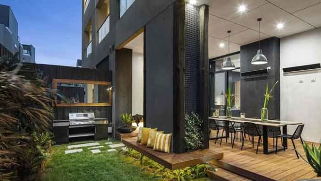 Block contestants Will and Karlie's Port Melbourne apartment for sale