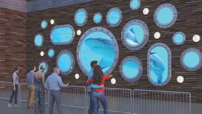 Buchan design reinvents Lloyd Rees water fountain landmark for Vivid Light Festival