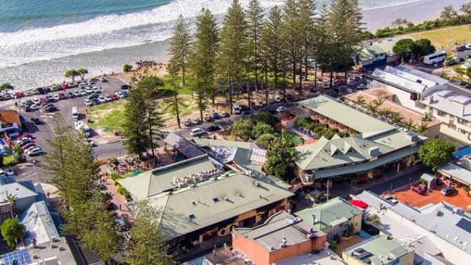 Byron Bay Beach Hotel listed