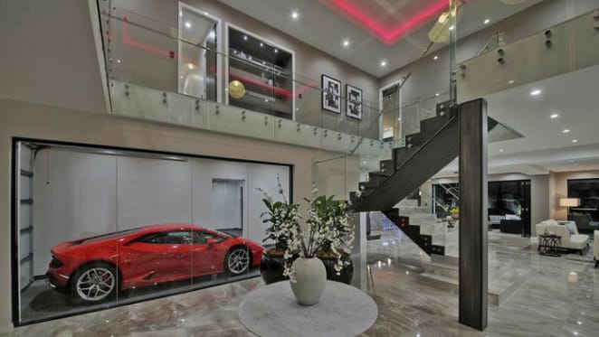 Park the car in the Brisbane home foyer