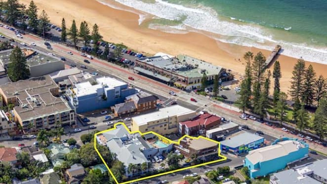 Two beachside properties on Sydney's Collaroy Beach on the market