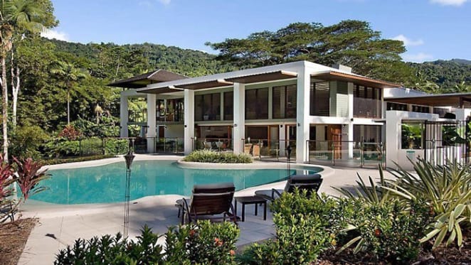 Helicopter pad at Port Douglas trophy home