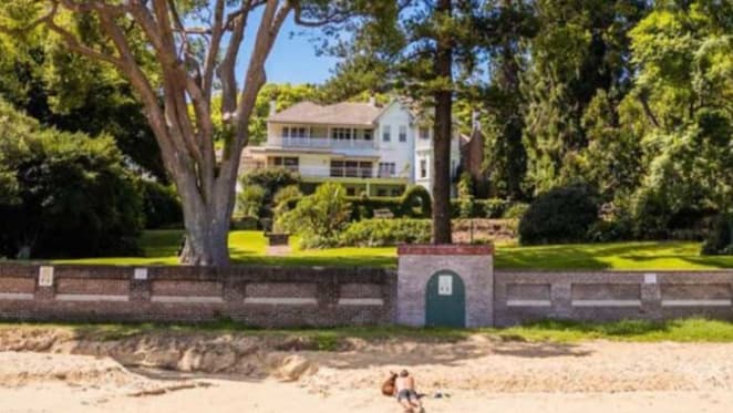 Elaine, Double Bay - Australia's most expensive property from above