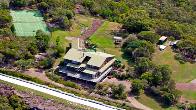 Sydney northern beaches acreage home with heli-pad offering
