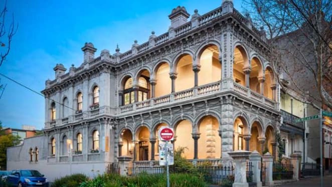 Neo-Renaissance Fitzroy trophy home passed in at auction