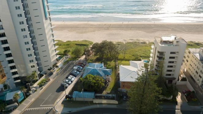 Surfers Paradise beachfront development site for sale