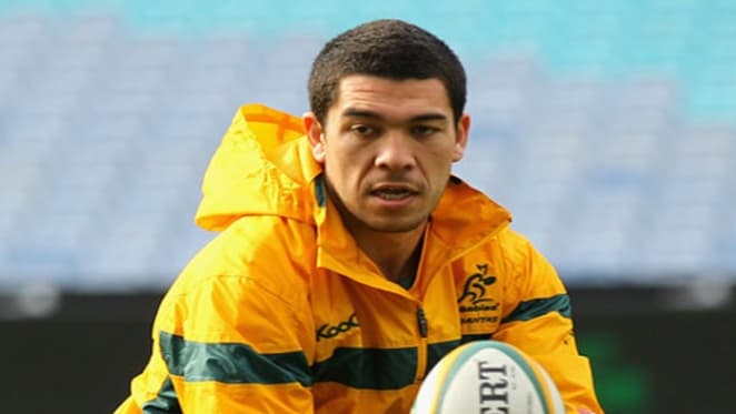 Rugby player Mark Gerrard sells in Narrabeen