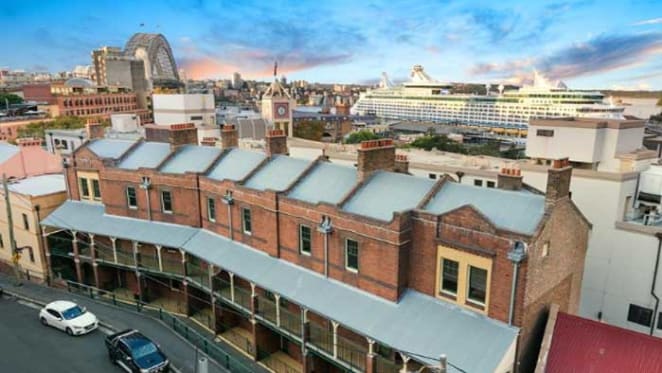 Two loft-style heritage apartments in Sydney's Millers Point listed