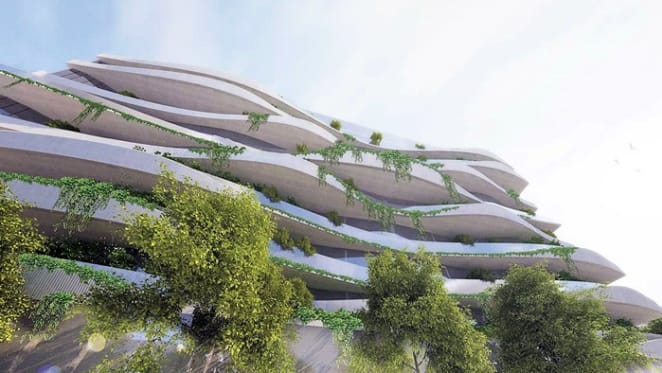 All the penthouses sell in Gurner South Melbourne project