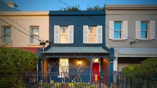 Hamish Blake and Zoe Foster sell in Fitzroy