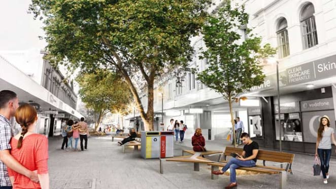 Fremantle's High Street Mall upgrade continues