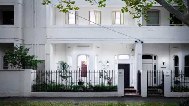Fashion designer Alannah Hill lists St Kilda West terrace