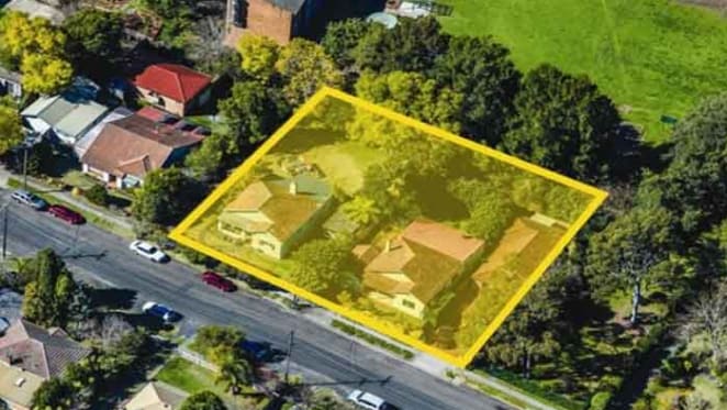 Site with potential for apartments in Sydney's Hornsby for sale