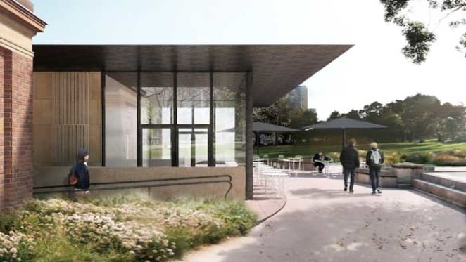 New open plan cafe for Sydney's Hyde Park South