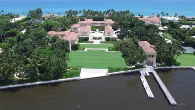 Tech billionaire Jim Clark and wife Kristy Hinze list mega mansion at Palm Beach, Florida