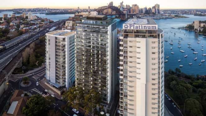 Both of Aqualand's Blue at Lavender Bay penthouses now sold