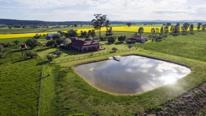 Belinda Green lists Cowra farm