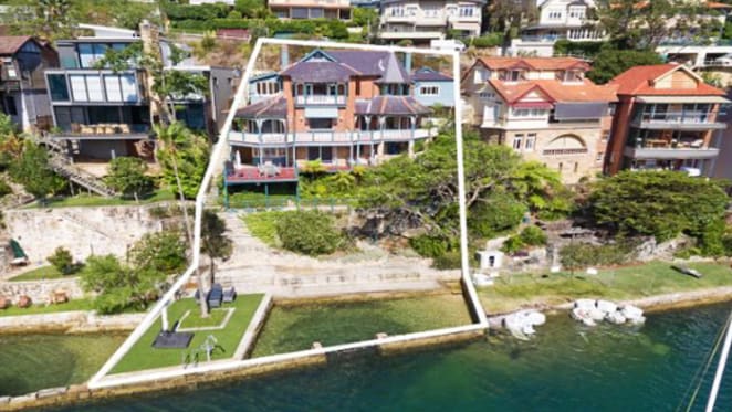 Mosman businessman selling harbourtfront