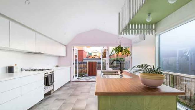 Upside down picket fence interiors sells Thornbury cottage
