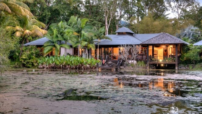 Port Douglas sale with Geoffrey Bawa influenced tropical compound